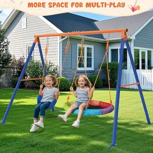 Swing Set for Backyard, 32