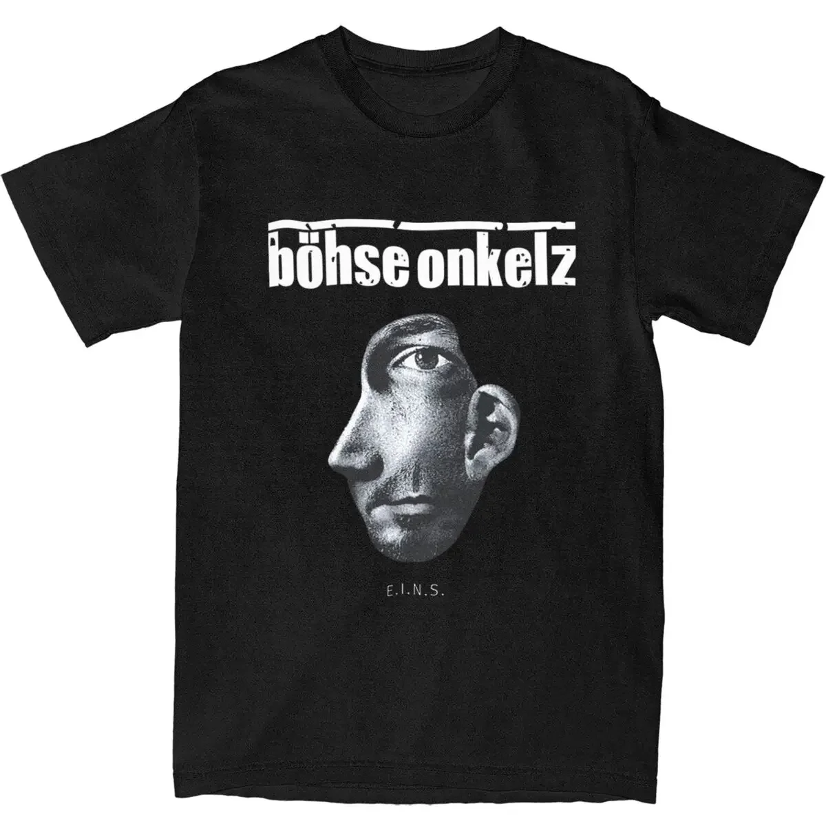 Creative Bohse Onkelz Eins T-Shirts for Men Women Cotton Trendy Art For Fan Tees Shirt Gift Idea Clothing