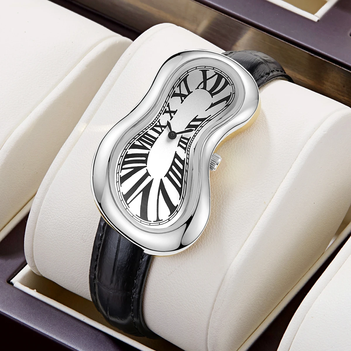 

PINTIME женские повседневные часы с нестандартным дизайном, модные тенденции, повседневные темпераментные стильные женские повседневные водонепроницаемые кварцевые часы