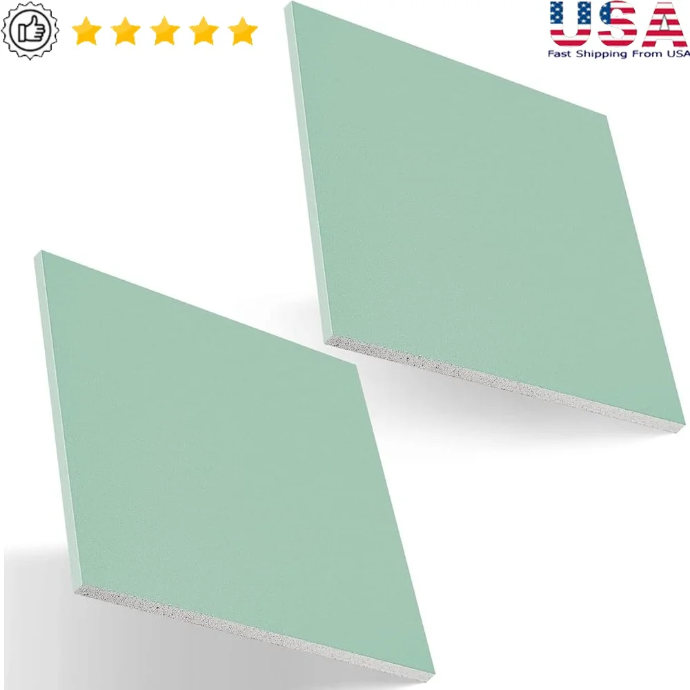 

Легкий набор панелей для ремонта гипсокартона, набор накладок на стену, 2 шт., прочный гипсокартон, восстановление домашнего интерьера