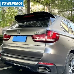 Dla BMW X5 F15 2014-2018 Spoiler wysokiej jakości ABS plastikowa podkładka kolorowa tylna szyba Spoiler dachowy skrzydełka bagażnika akcesoria samochodowe