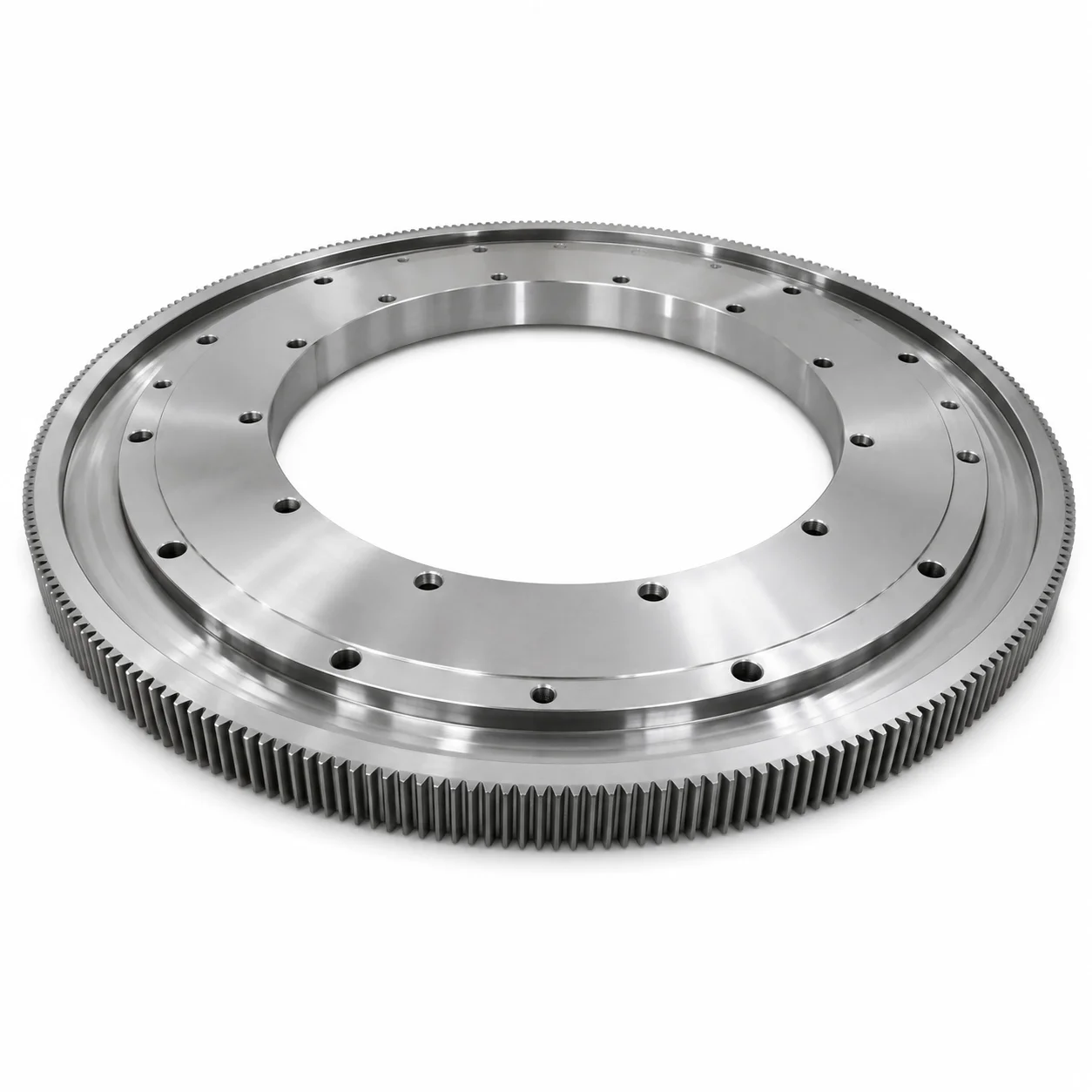 Custom Large Steel External Gear Ring for Industrial Equipment Assembly