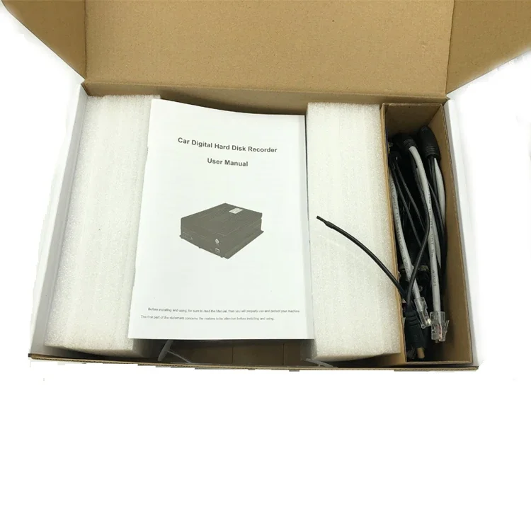 4CH AHD + 4CH IPC 1080P トラックスクールバスハイブリッドモバイルDVR（3G 4G GPS監視システム用）