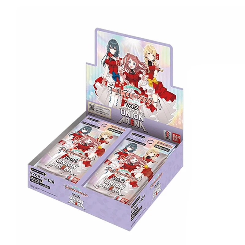 BANDAI UNION ARENA Academy Idol Master Vol.2 Japanese Second Bullet Supplement Pack UA Card