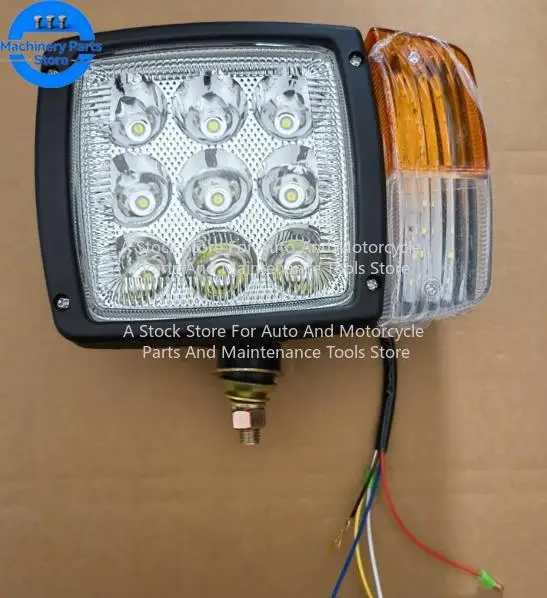 For Liugong Loader 836 856 855 816C Changlin 30E-5 Headlamp Harvester Tractor Trailer Headlights  Turn Signal Light
