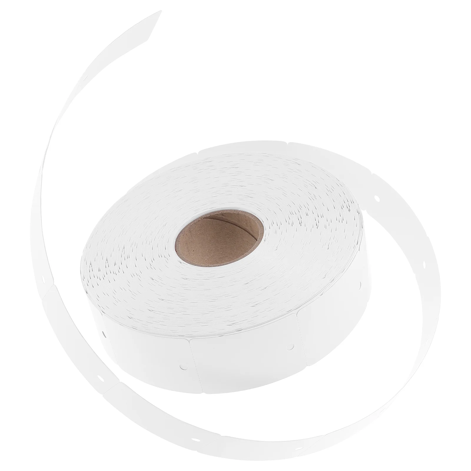 Etiqueta de impressora de jam de impressão em branco fita multifuncional roupas material papel revestido etiqueta de roupas para