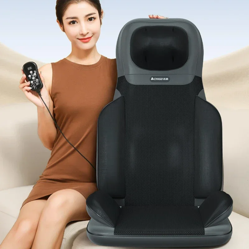 Multi-functional Full Body Massager Waist and Neck Body Massage Cushion Home Kneading Heated Buttocks Cushion Back Massagers