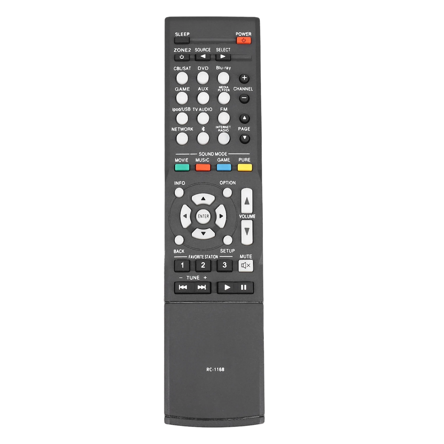 

Replacement Remote Control For Denon Rc-1189 Rc-1196 Rc-1193 Rc-1192 Avr-S700W Av Receiver