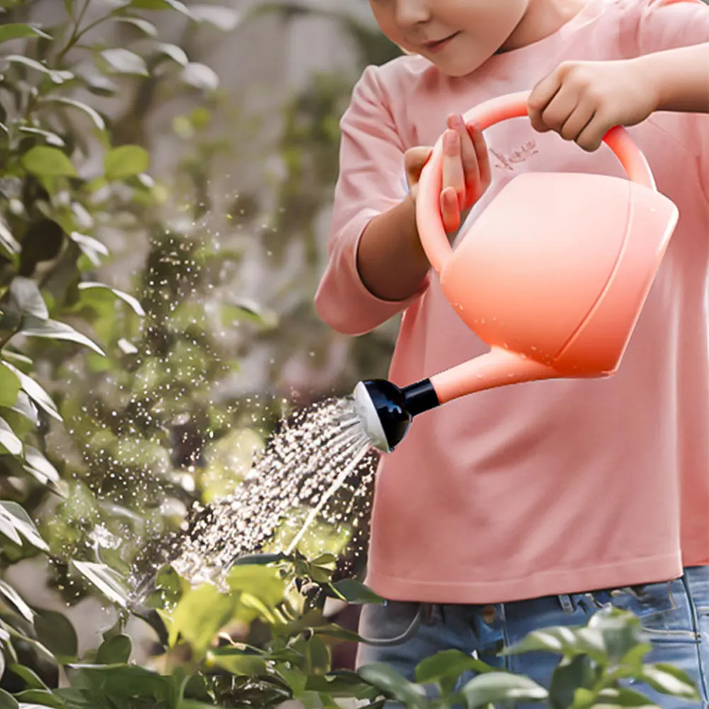 Garden Watering Can Safe and Sustainable Flower Watering Kettle 1.5L Household Watering Pot with Long Spout for Children
