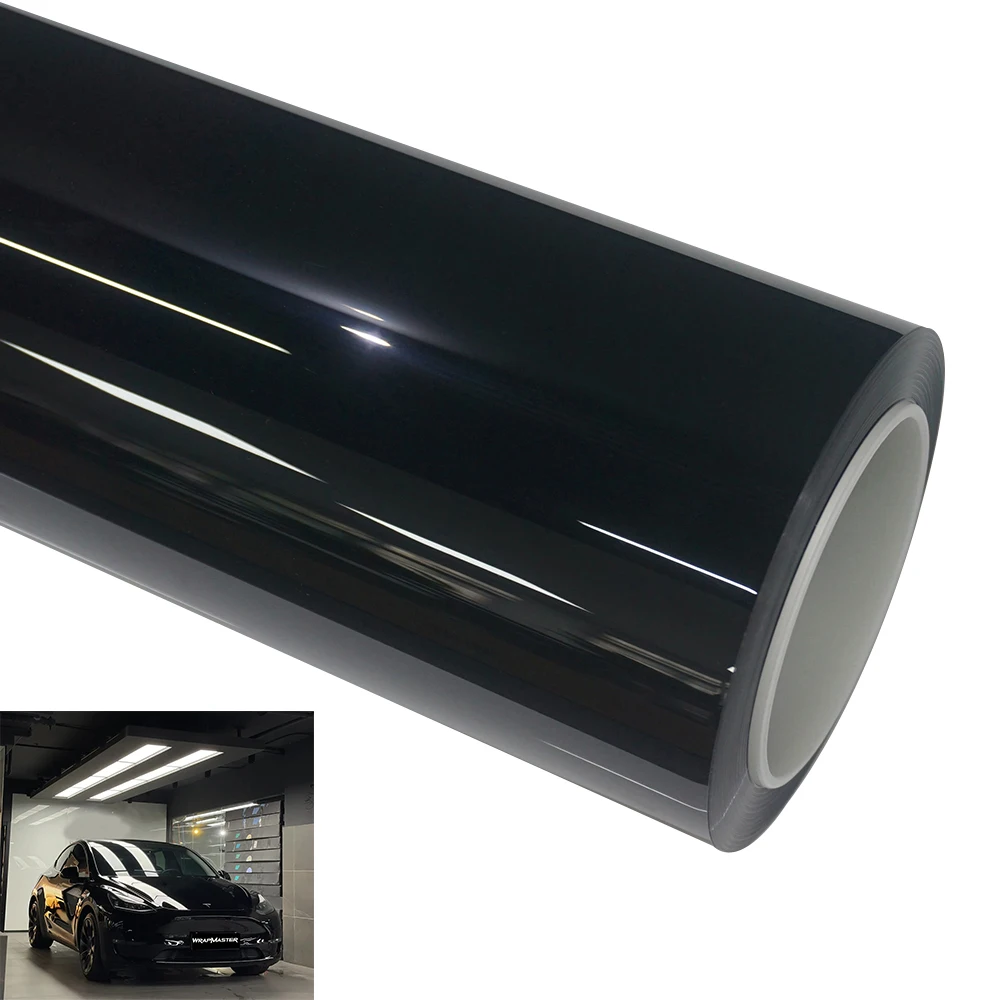

Wrapmaster TPU PPF Super Black 15m Wet Construction Automotive Appearance Protection Material