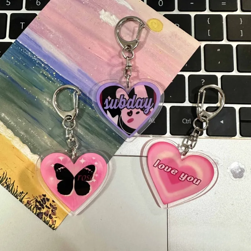 Милый-брелок-с-милым-сердечком-акриловый-брелок-в-американском-стиле-подвеска-для-школьной-сумки-студенческие-принадлежности-офисные-аксессуары