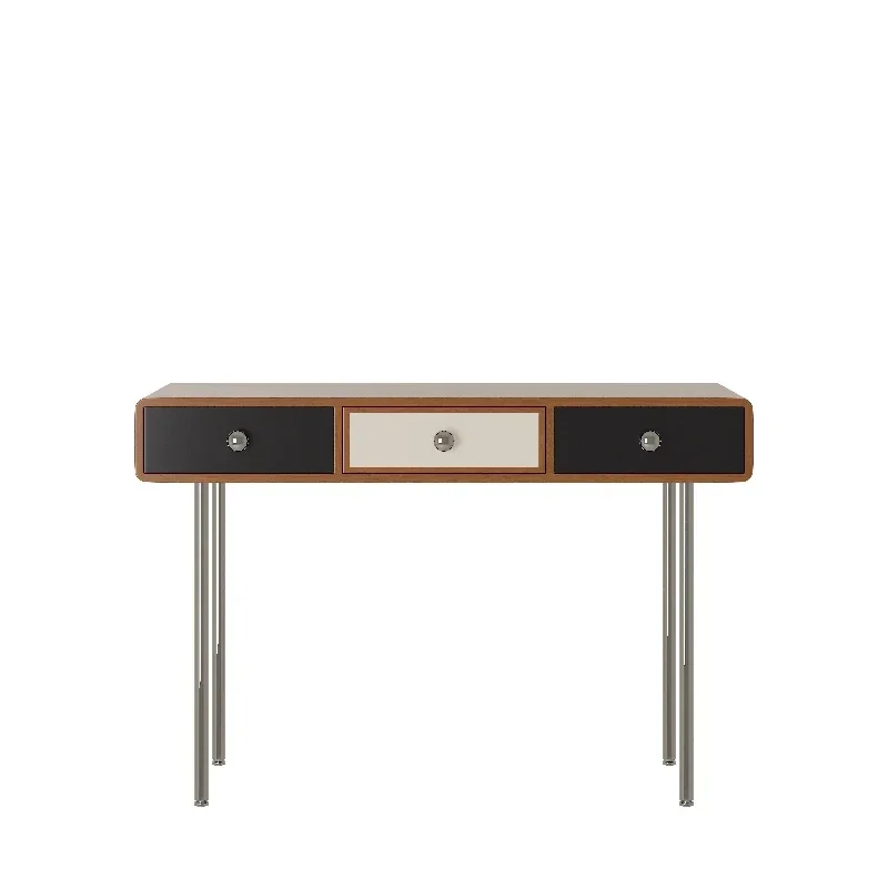 Medieval minimalist design dressing table, small household bedroom bedside dressing table