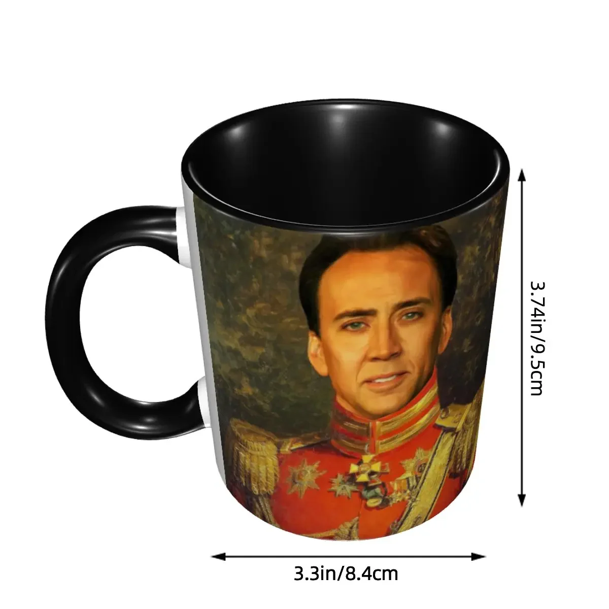 Nicolas Cage Funny Meme Coffee Mugs DIY Personalized Ceramic Tea Milk Mug Cup