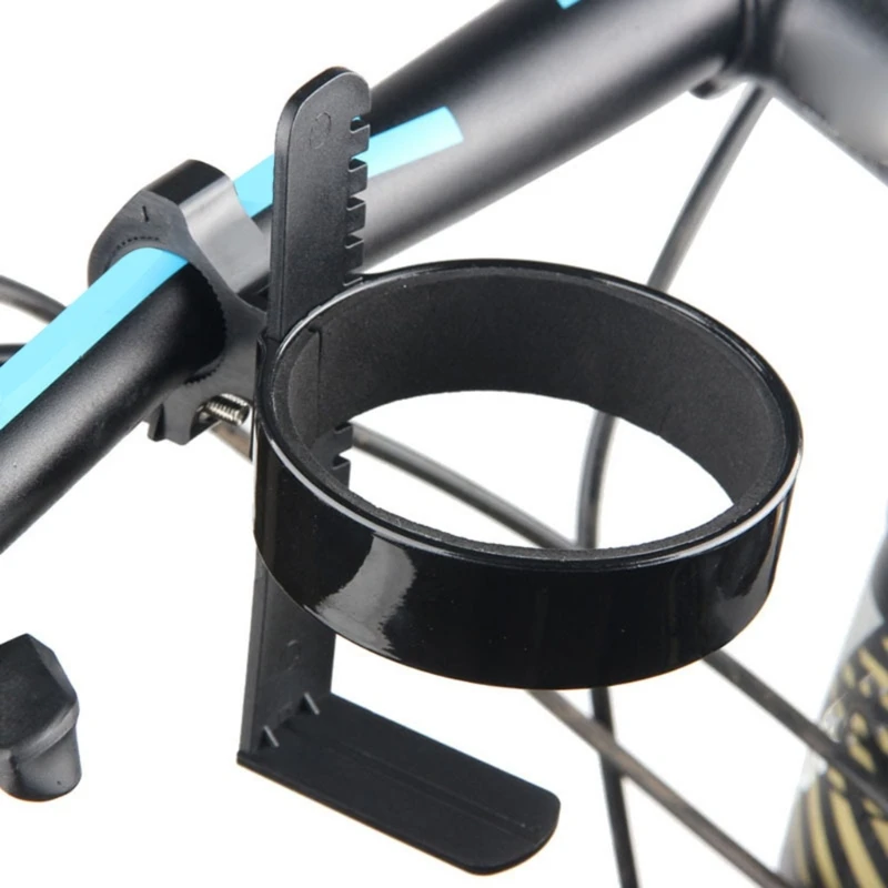 Bike Handlebar Cup Holder Bike Water Bottle Cage Rack Bicycles Water Bottle Holder Tea Coffee Cups Mount Clamp Brackets