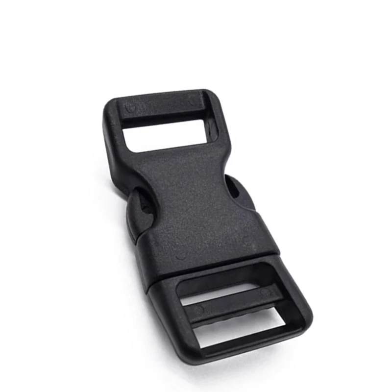 10pcs Plastic 10mm Backpack Strap Buckle Quick Side Release Buckle Bag Luggage Outdoor Backpack Strap Belt Webbing Lether Craft