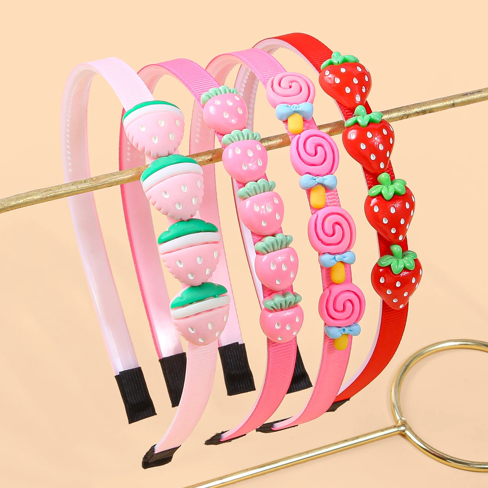 4Pcs Cute Strawberr… - image