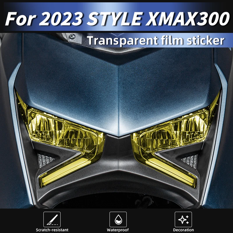 

For 2023 YAMAHA XMAX300 Motorcycle High Clarity Taillight Shield Anti-Scratch Residue-Free 3M Adhesive High-Fit Protective Kits
