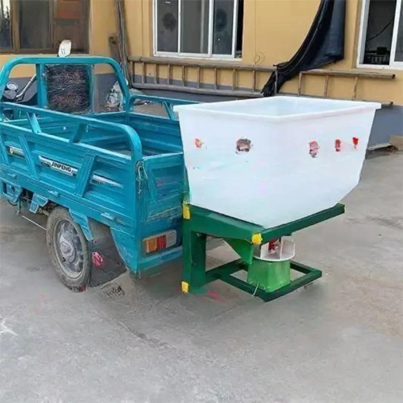 Automatic Electric Manure Spreader Agricultural Fertilizer Spreading Vehicle-Mounted Fertilizer Hanging on Back of Ear