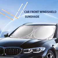 Internal UV-resistant car sun visor, foldable front windshield sun visor, portable car parts, front windshield sun visor