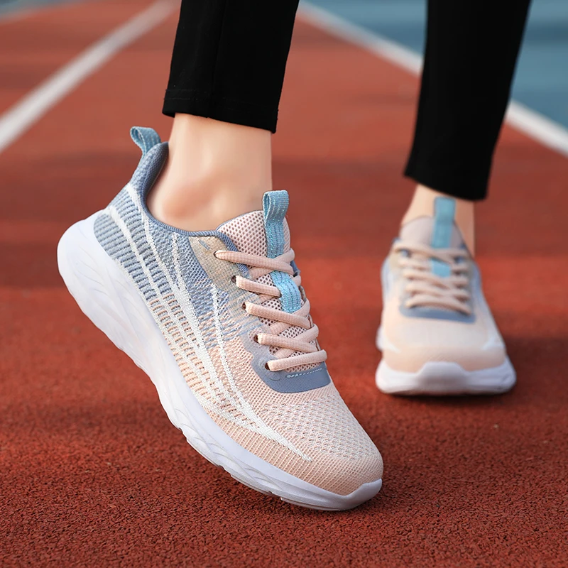 

Women Shoes Breathable All-match Mesh Shoes Casual Sports Trendy Shoes Female Wear-resistant Running Shoes for Women