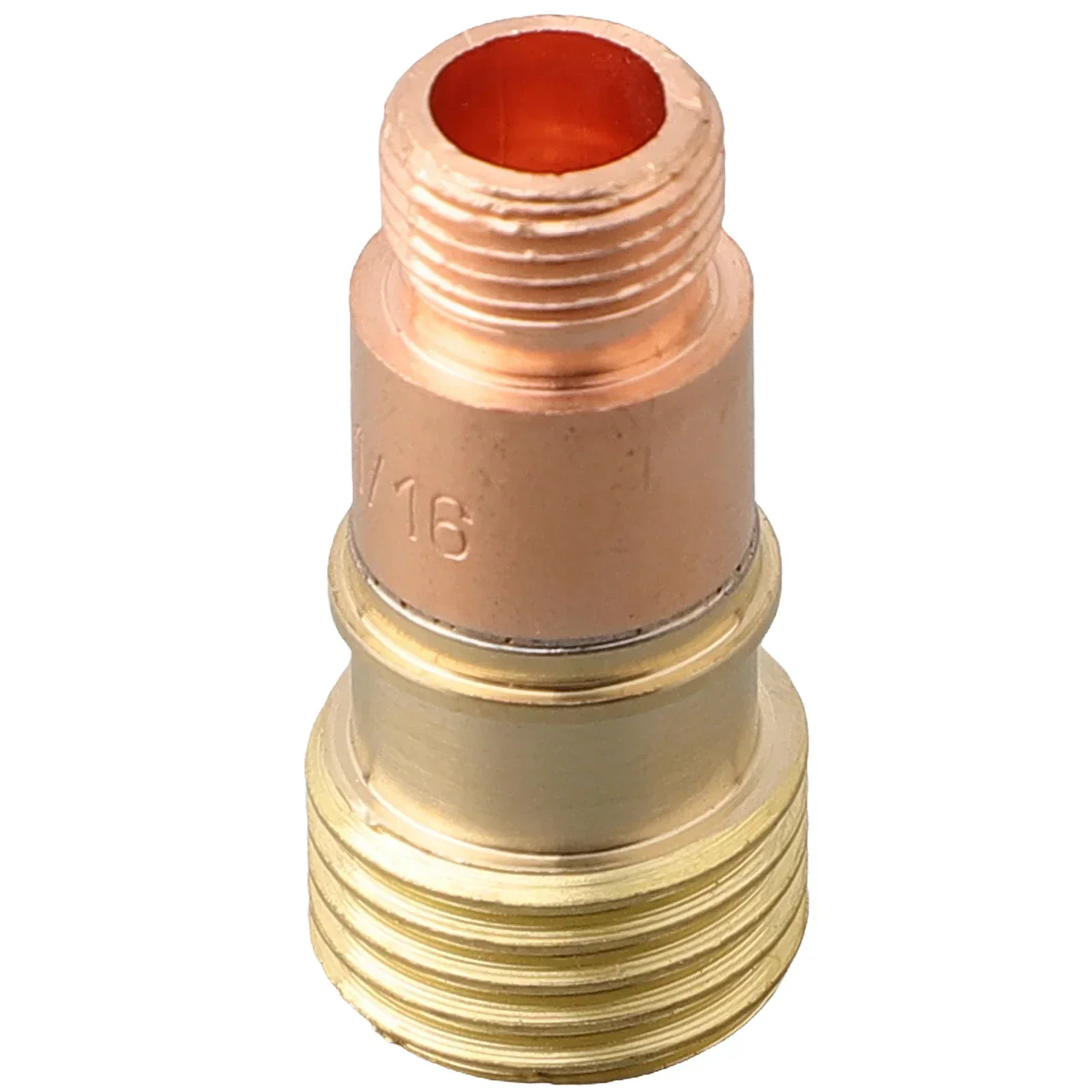 TIG 17GL Collet Body Stubby Gas Lens Connector With Mesh Brass Collets Body Stubby Tig WP-17/18/26 Torch Welding Soldering