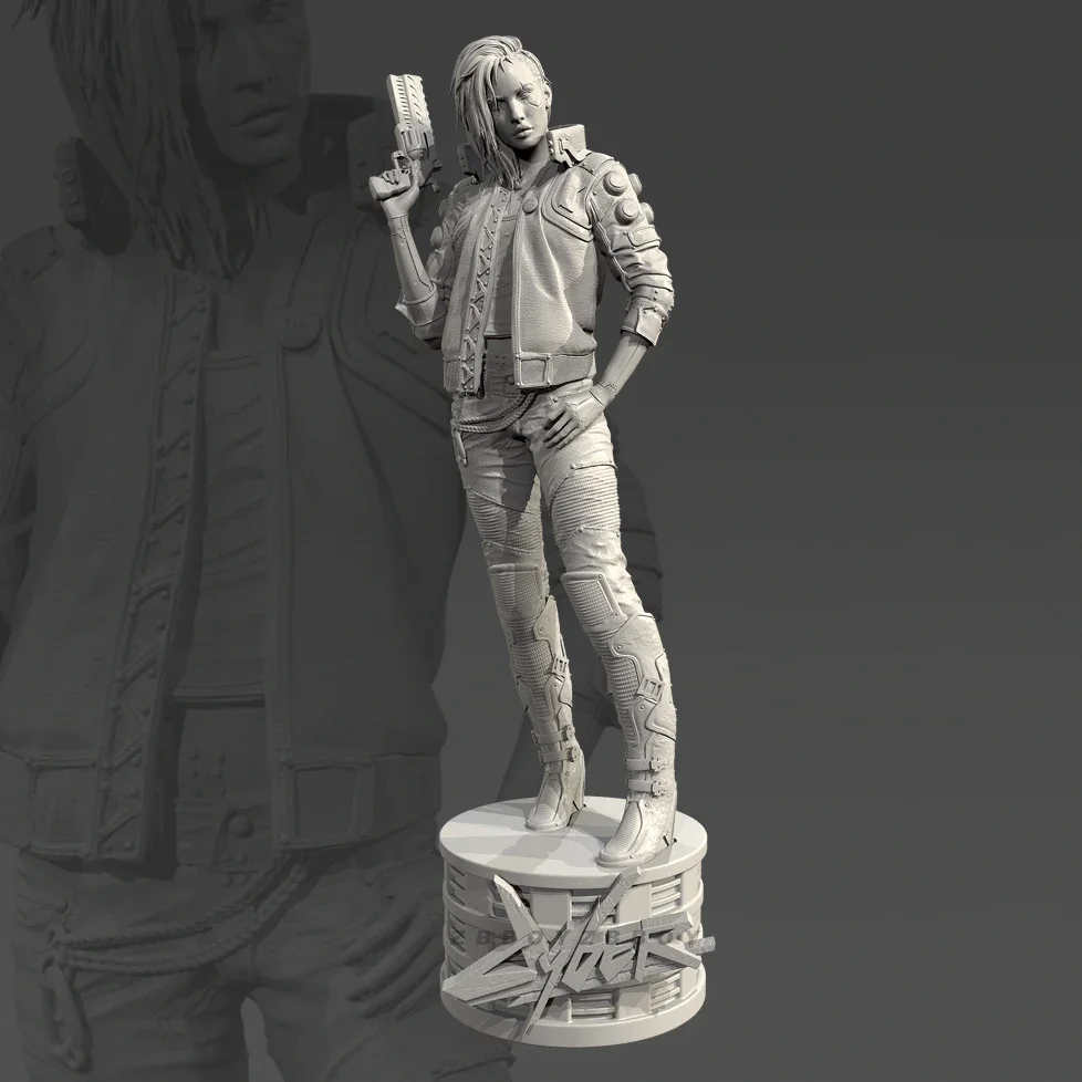 ارتفاع الرجل 38 مللي متر 50 مللي متر 75 مللي متر الراتنج الجندي نموذج أطقم التجميع والتلوين الذاتي (طباعة ثلاثية الأبعاد) TD-7626/3D #3