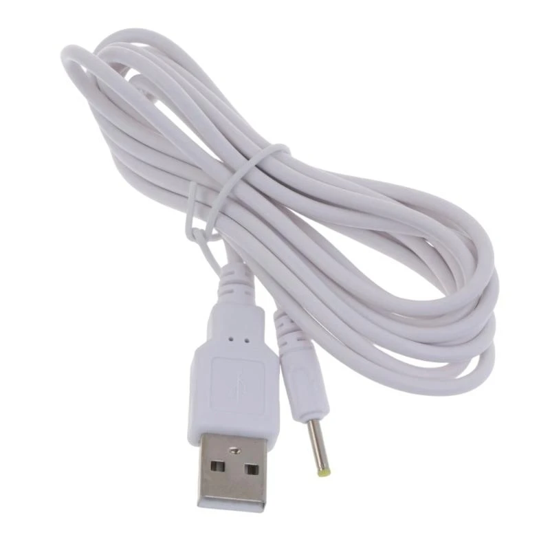 Câble d'alimentation électrique Universal 5V USB vers 2,5x0,7 mm Câble d'alimentation Calan d'alimentation Câble Matériaux