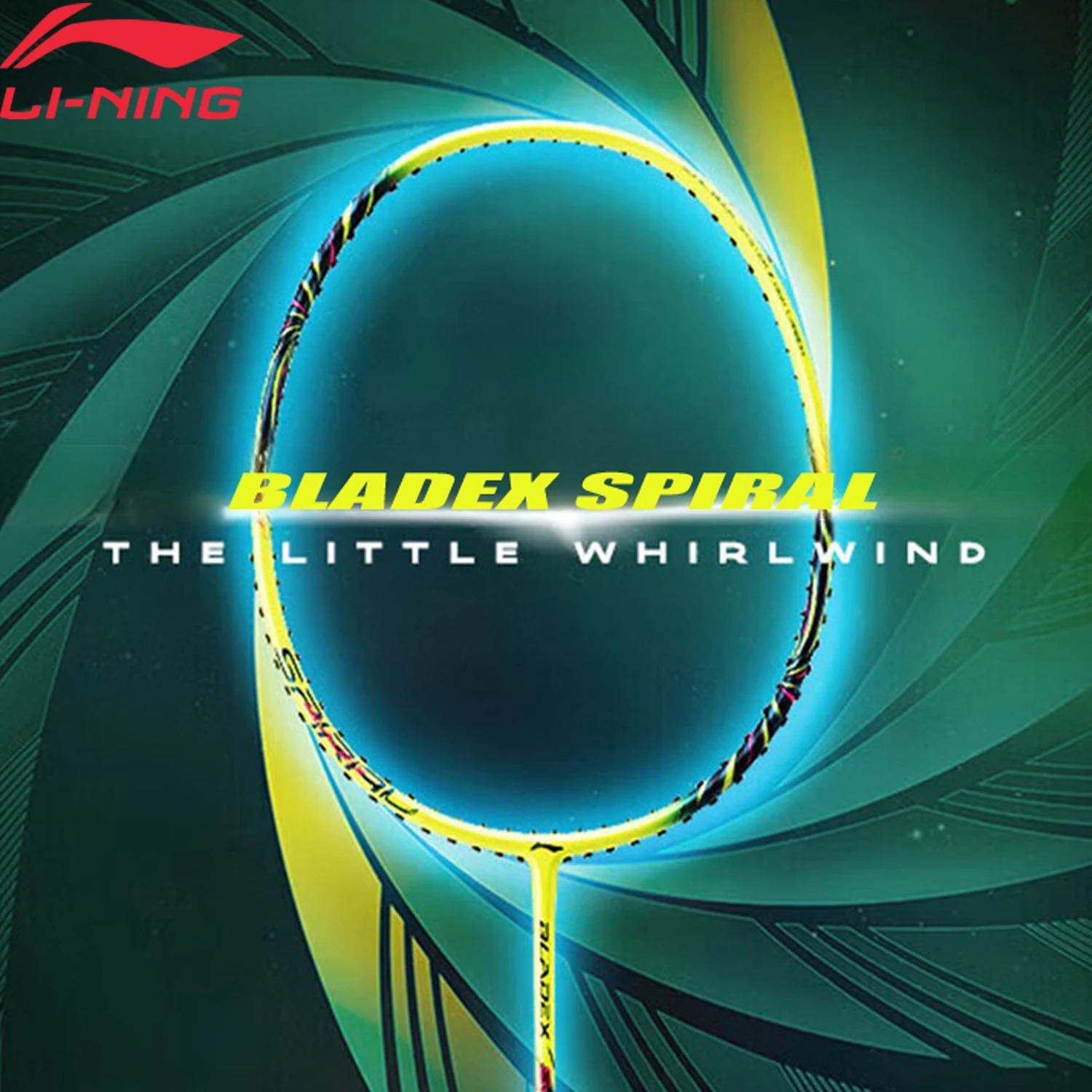 

Ракетка для бадминтона унисекс BLADEX SPIRAL (4U) Li-Ning (одинарная и без струн) Профессиональная ракетка для бадминтона с подкладкой AYPT361