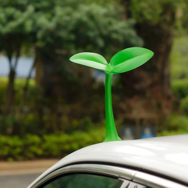 

Car Roof Decoration Doll Modification Cute Car Decoration Bullhorn Demon Horn Tree Car Exterior Decoration
