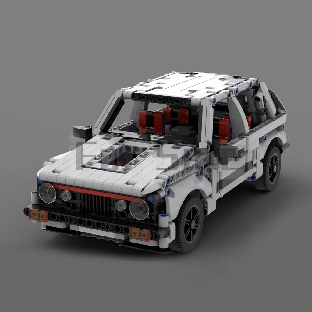 

Moc-63774 Golf GTI Mk 1 от FPJ, строительный блок, спортивный автомобиль, головоломка, модель игрушки для детей, подарок