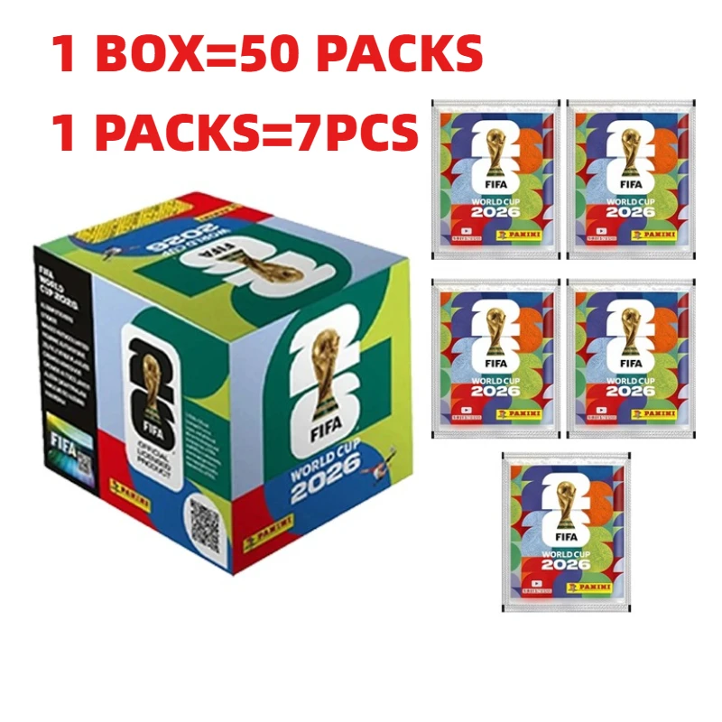 Genuine 2026 FIFA World Cup Panini Original Stickers International Version Rare Collection Football Fan Souvenir Present