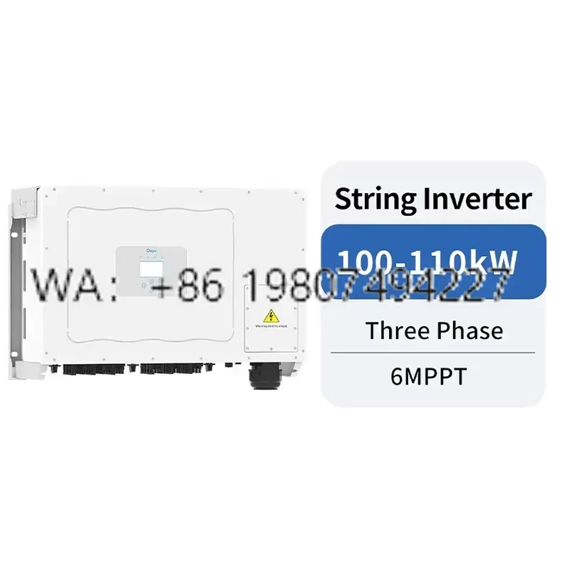 for Deye On Grid Solar Inverter SUN-70-110K-G03 70kw 75kw 80kw 90kw 100kw 110kw Three Phase System
