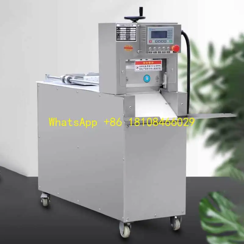 

Slicer High Speed Cutting Frozen Meat Fruit Roll Slicer Automatic Electricity Meat