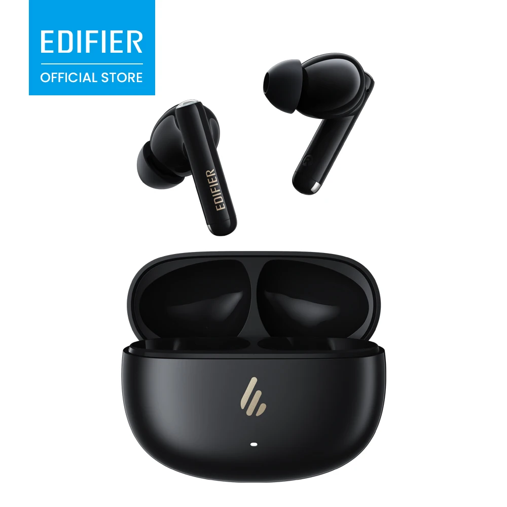 Edifier X5 Pro TWS Ohrhörer mit Hybrid-Aktiver Geräuschunterdrückung -48dB, Bluetooth V6.0, 48 Stunden Akkulaufzeit, IP55, KI-Klarsprechfunktion