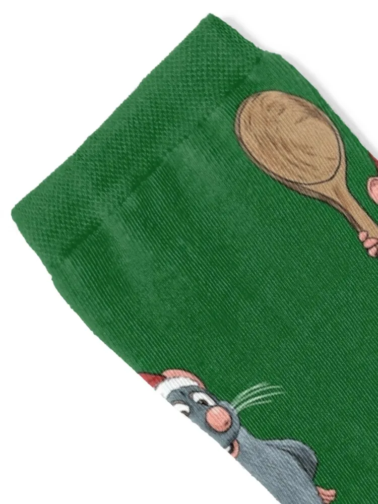 ريمي من راتاتوي عيد الميلاد الجوارب الصالة الرياضية مضحك جورب الشتاء الحرارية تو الرياضة امرأة الجوارب الرجال