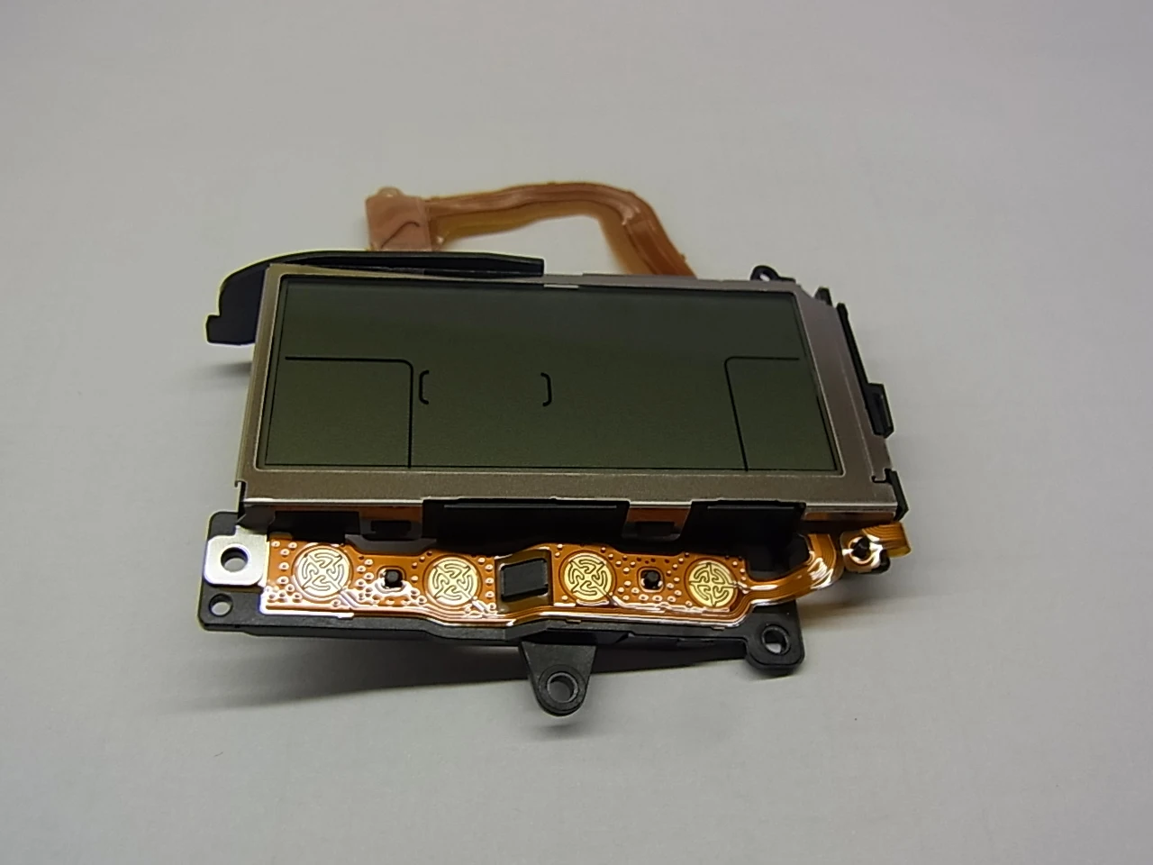 รอย5D บนไหล่หน้าจอด้านบนของหน้าจอ LCD ชิ้นส่วนซ่อมของแท้สำหรับ Canon 5D4 5DIV