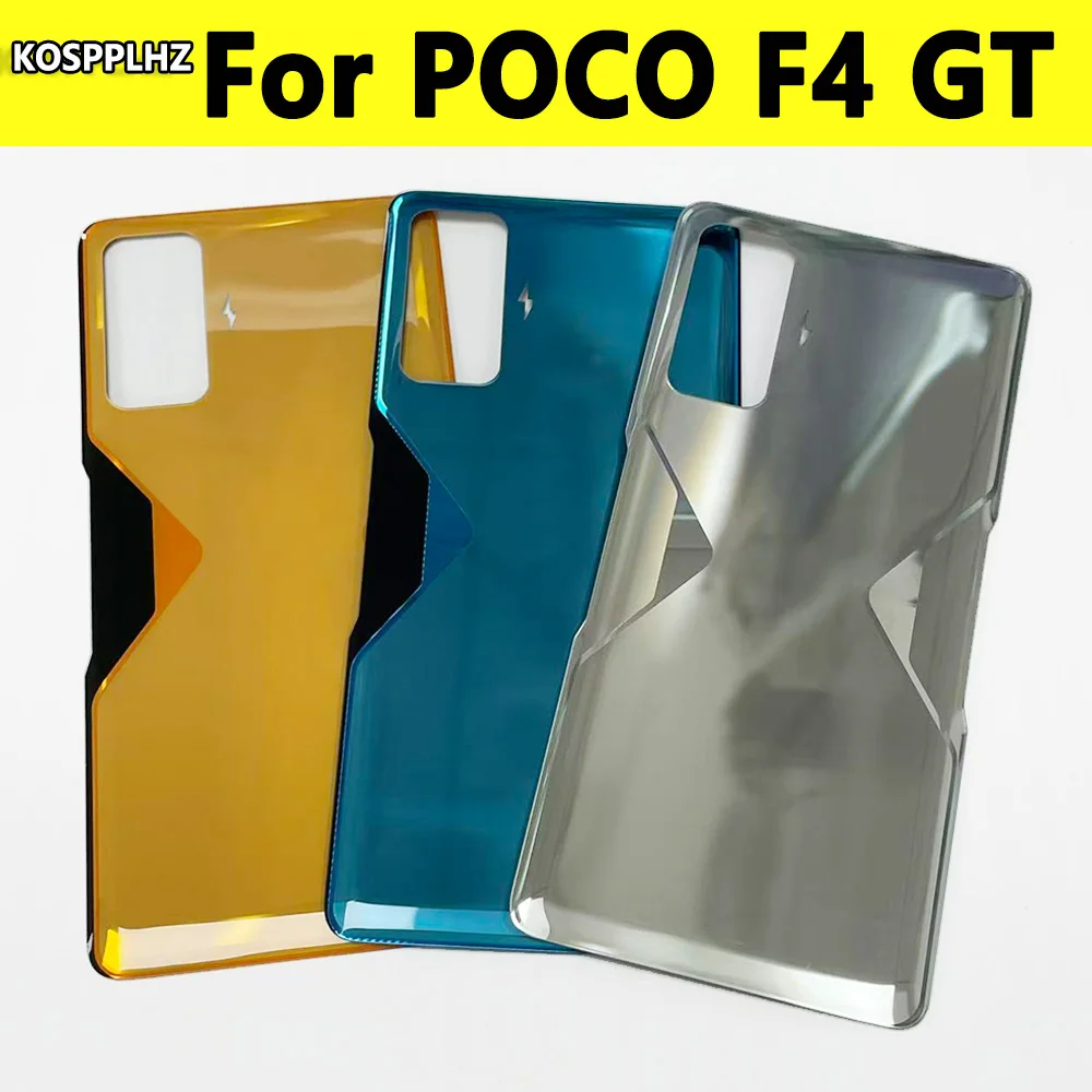 Für Xiaomi POCO F4 GT Rückglasabdeckung für POCO F4 GT Batterieabdeckung Rückgehäuse