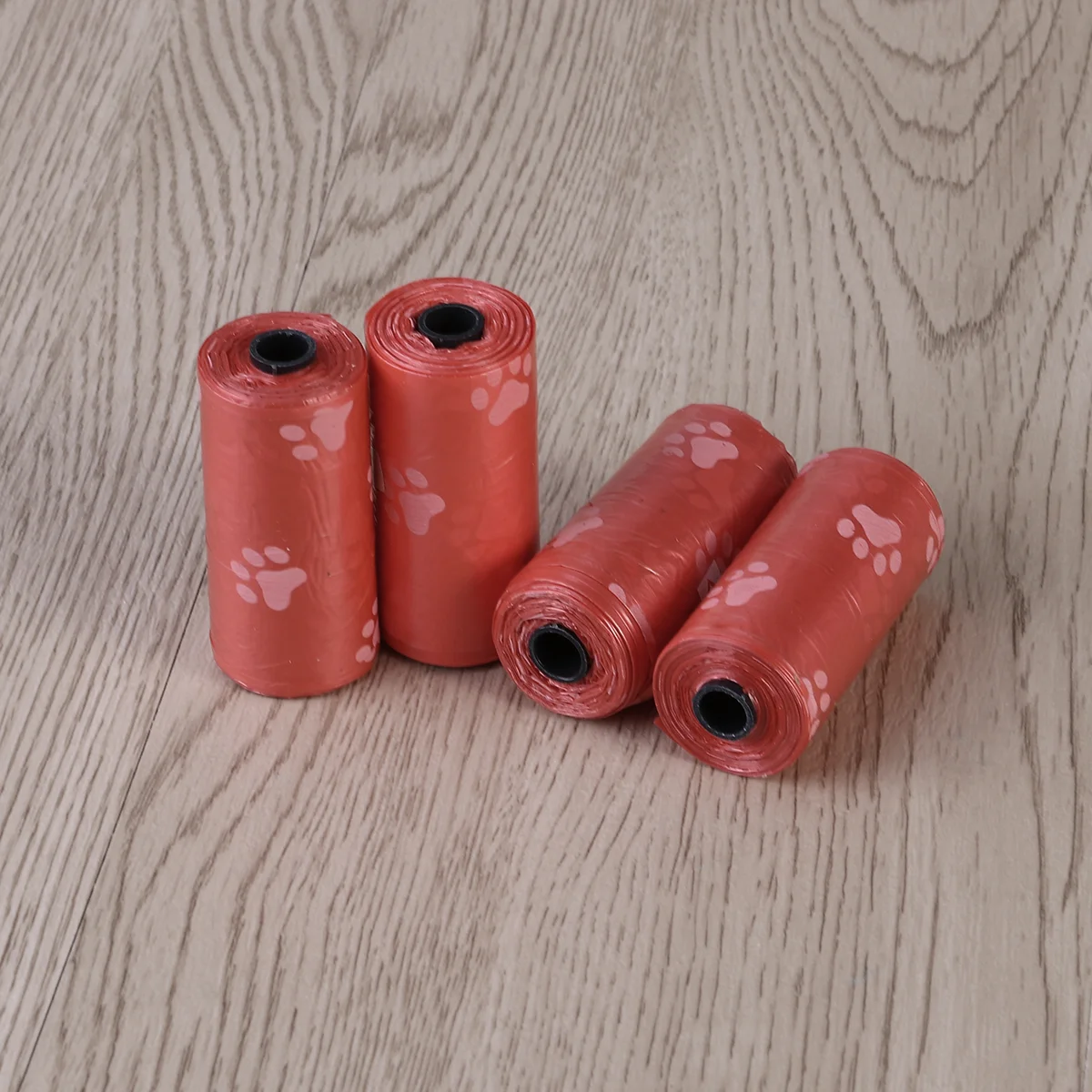 12 Rolls Paw Print Sturdy Unscented Thick Portable Eco Friendly Pet for Sensitive Puppies Dogs Clean Pick Up Solution Dog Poop