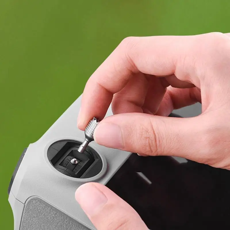 Bâton de télécommande pour Drone, Joystick multifonctionnel, bascule antidérapante, remplacement du pouce de contrôle en métal