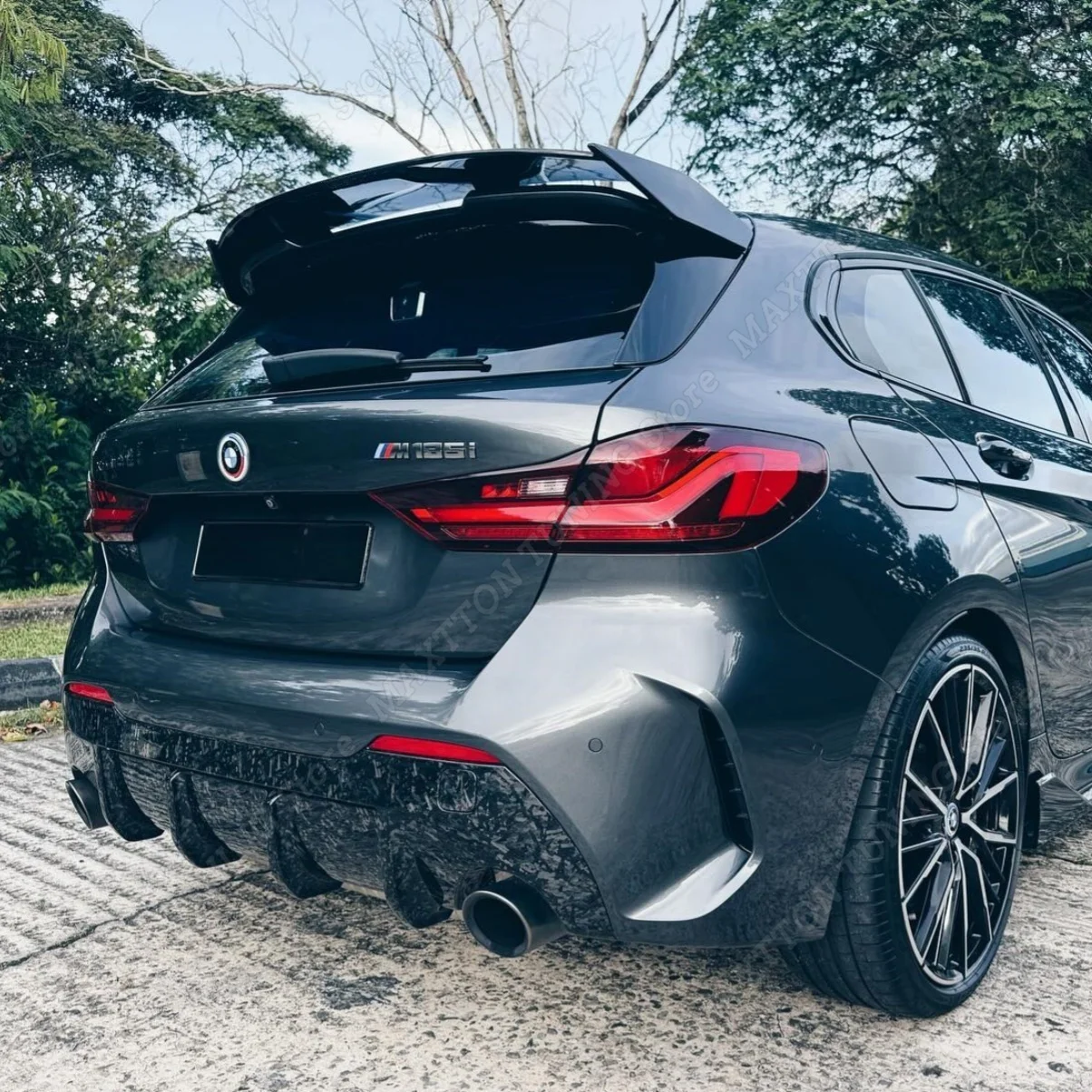 

Gloss Rear Roof Lip Spoiler Tail Wing for BMW 1 series F40 M135i 128ti 118i 118d 2019-2024 Hatchback Rear Trunk Wing Accessories
