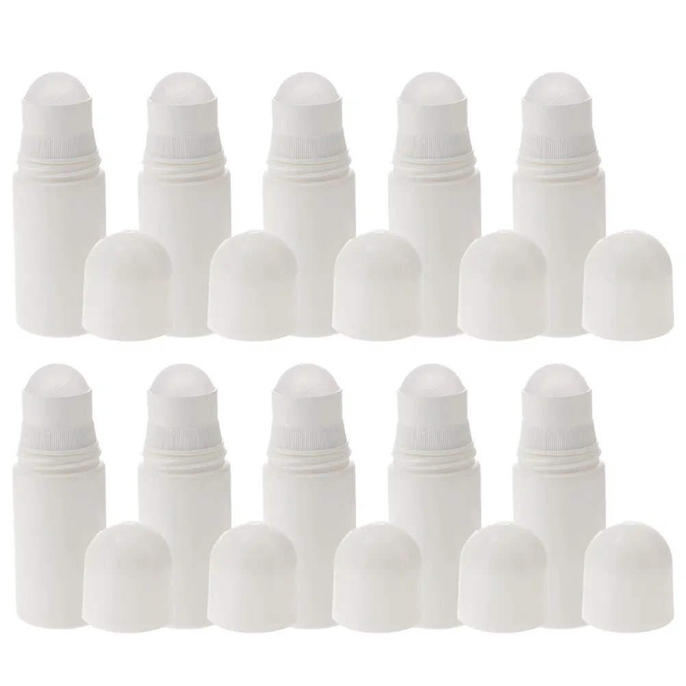15Pcs Refillable Roller Bottles for Essential Oils Perfume Containers Empty Roll on Bottles 50Ml Sunlight Resistant Portable