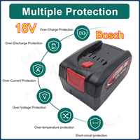 6000mAh For Bosch PBA 18V Replacement Battery For Bosch Home & Garden PBA PSB PSR Rechargeable Battery Tools AL1880CV AL18815CV.