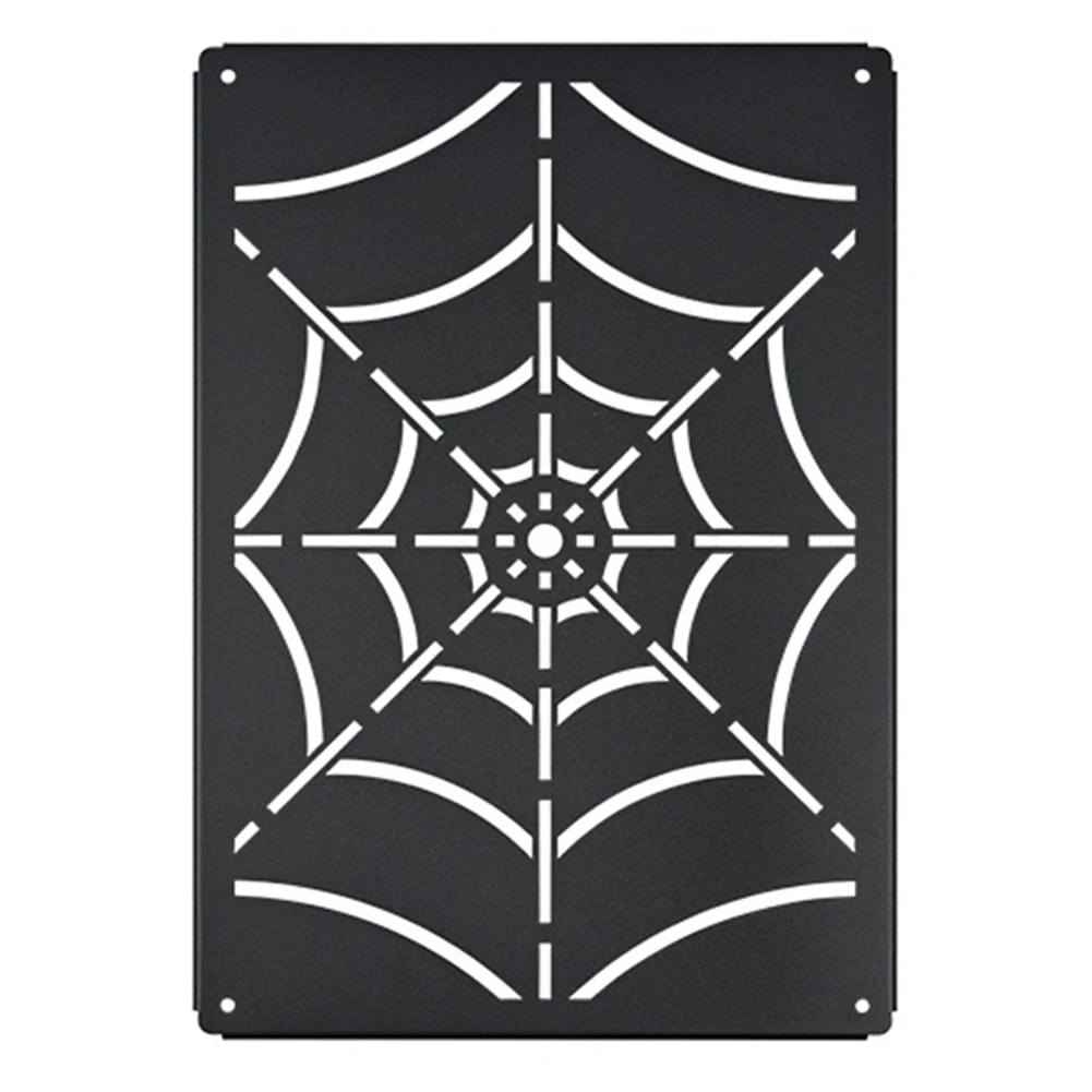 Black Stainless Steel Board Stainless Steel Black Portable Camping Table Compact Structure Convenient Setup Lightweight Design