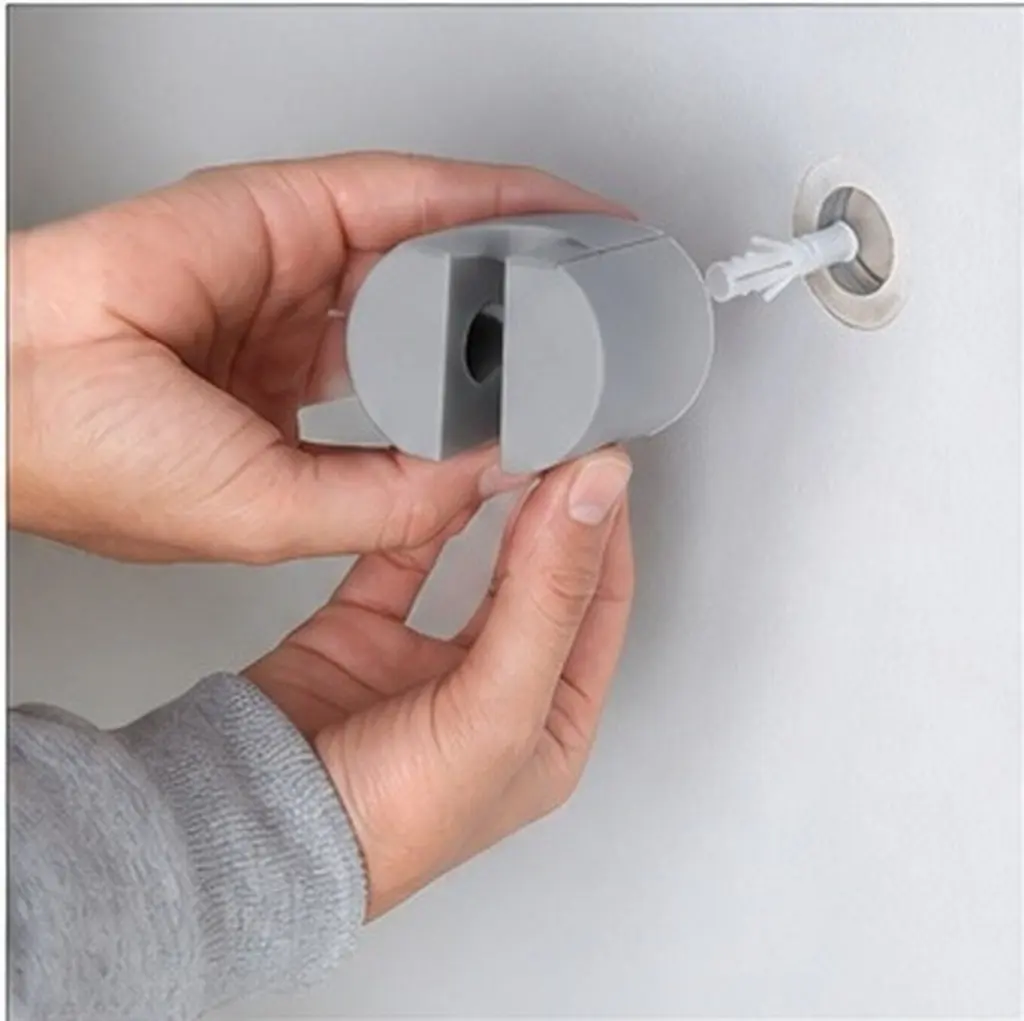 2Pcs Wall Cable Protector Grommets Silicone Material 1 Inch Diameter Easy Installation Cable Pass Through Sleeve for Home Office