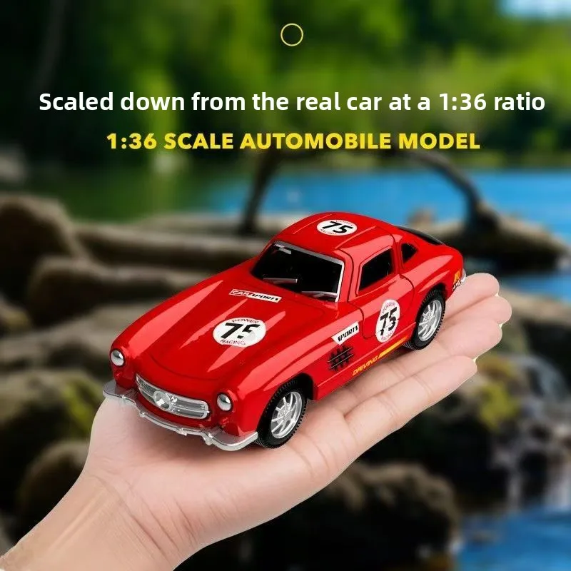1:36 Alloy Toy Car Classic Car Pull Back Car Inertia Boy Boy Birthday Gift Simulation Model