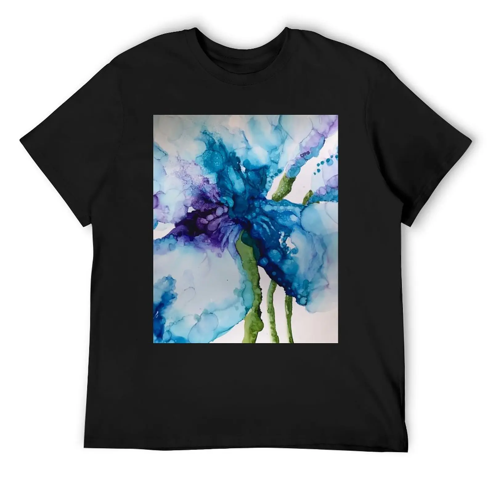 

Giant Flower T-Shirt vintage anime shirt Man t-shirt fashion shirts t shirt men 100℅ cotton