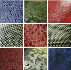 Carbon Aramid Fiber Hybrid Fabric Cloth Carbon Fiber Aramid Fiber Twill/Plain Weave/Aromatic Carbon/Filigree/Carbon Fiber Jacqua