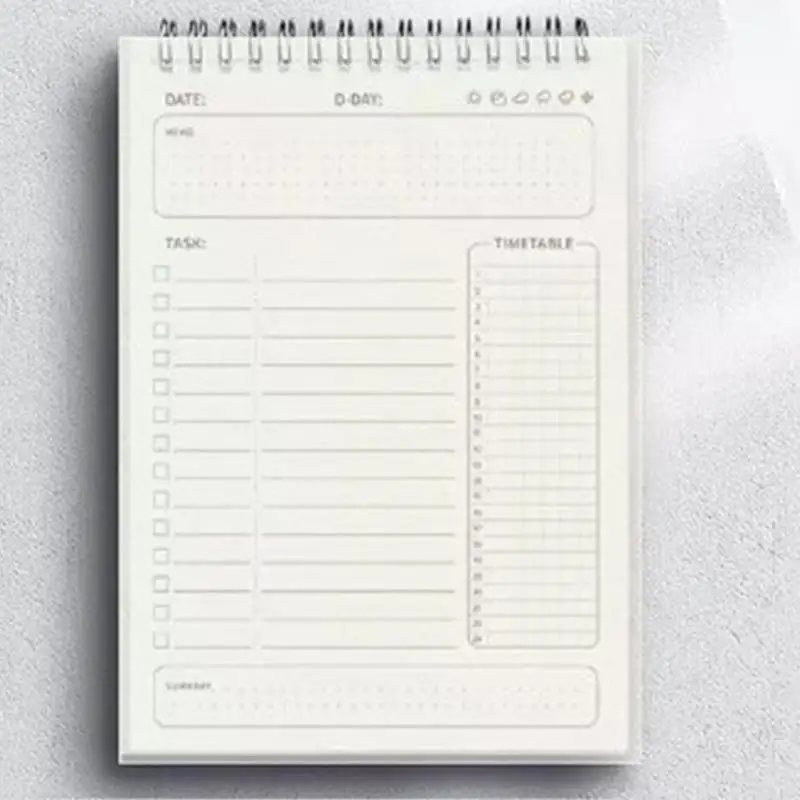 2025 Daily Planner Top Binding Daily Book Planner 2025 Daily For Professionals Daily Todolist For Organizing Your Planning