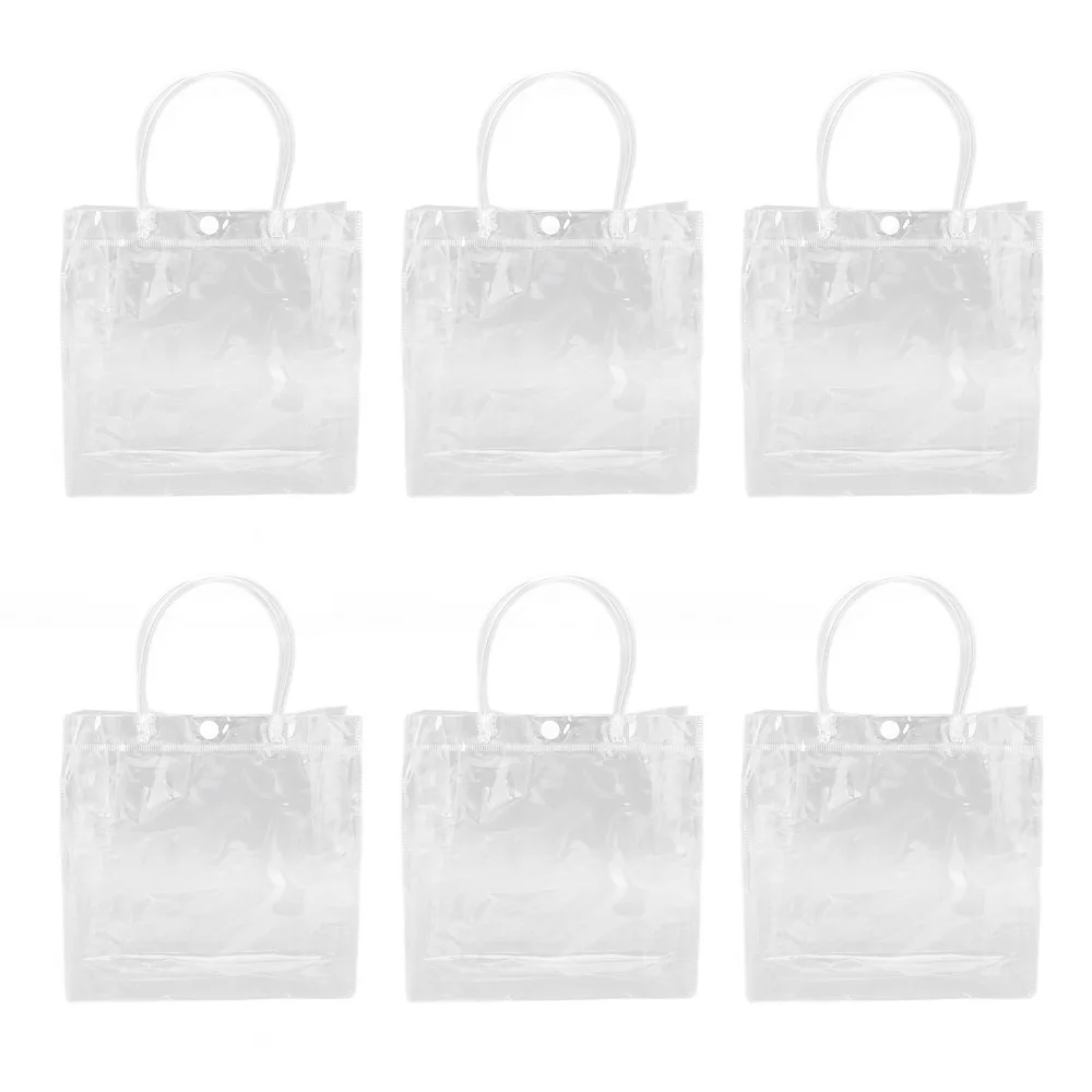30pcs-pvc-plastic-clear-pvc-bags-transparent-with-handles-transparent-bags-durable-versatile-plastic-bags-business-boutique