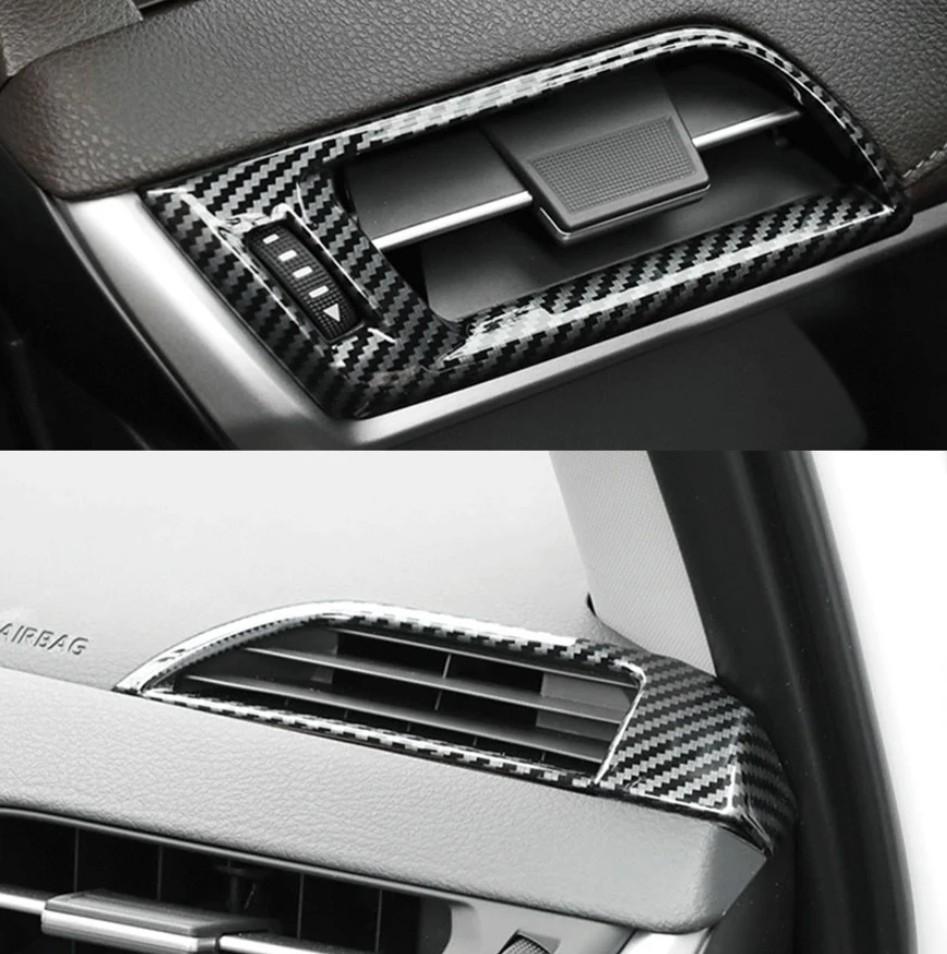 

LHD Interior Accessories Car Side Air Conditioning AC Outlet Vent Decoration Cover Trim For Toyota Sienna XL40 2021 2022